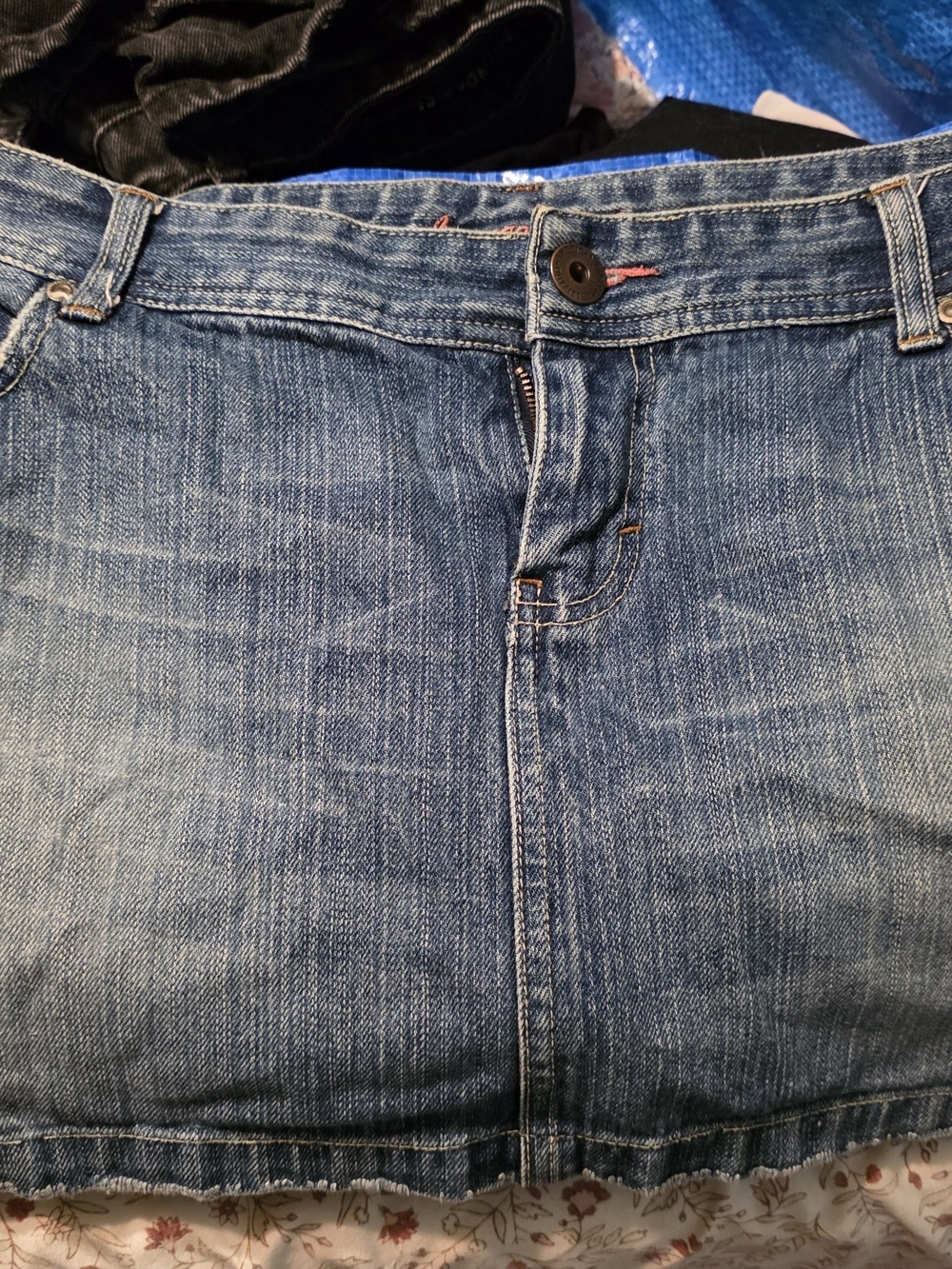 American Eagle Denim Jean Skirt Size 14